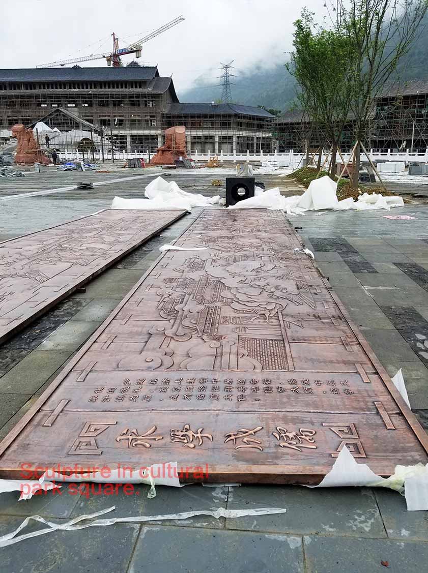 贵州锻铜雕塑工程案例