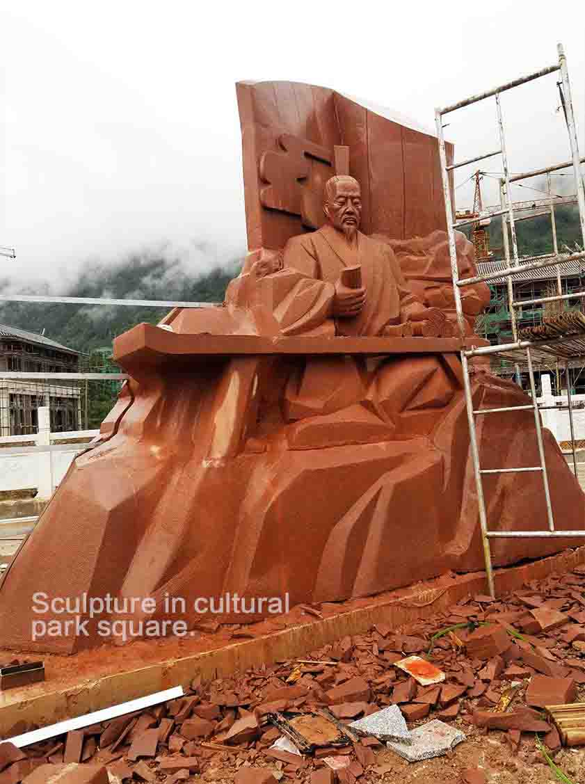 贵州遵义大理石雕塑工程