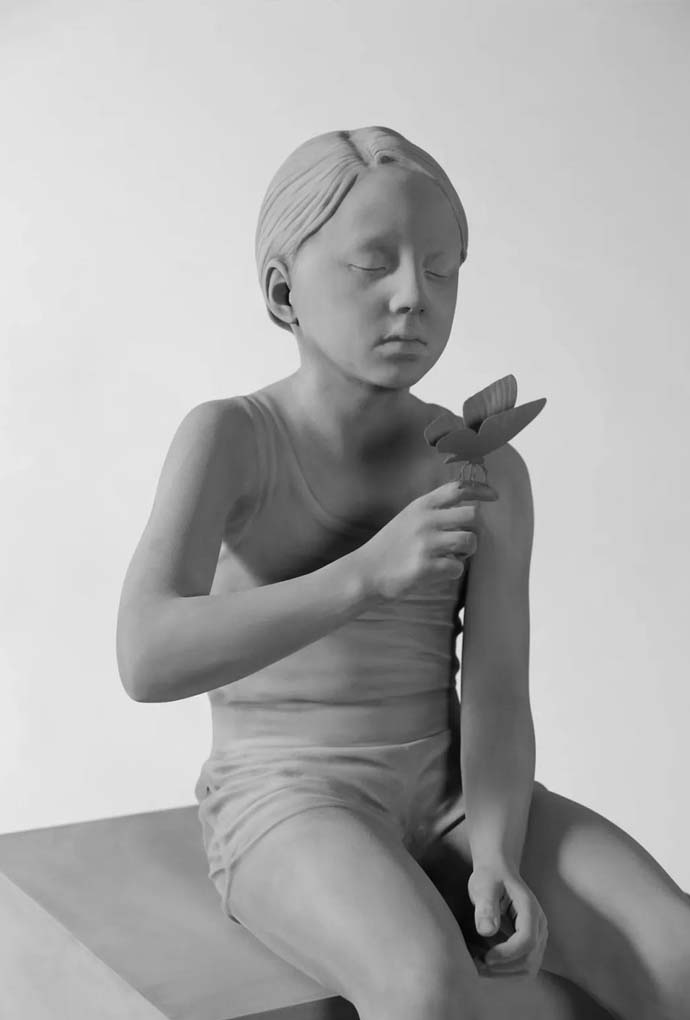 贵州雕塑小编收藏比利时艺术家Hans Op de Beeck作品