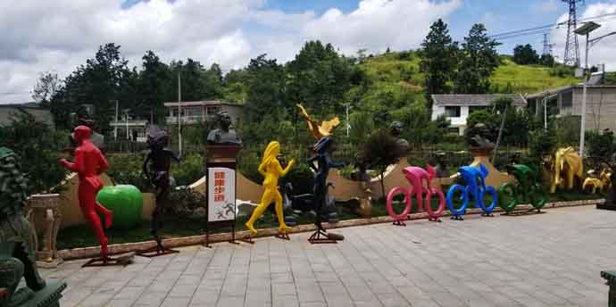 贵州运动主题雕塑厂